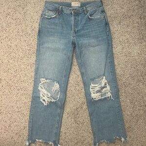 Free People Maggie Mid-Rise Jeans